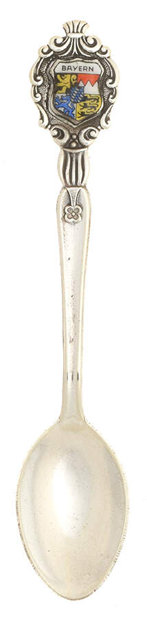 International Souvenir Spoons Bayern - No Box by Unknown Mfg Silver-1