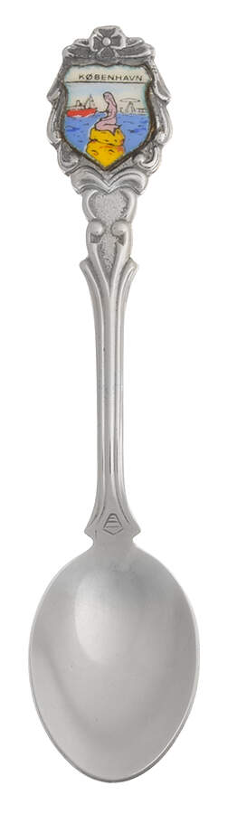 International Souvenir Spoons Kobenhavn - No Box 60 by Unknown Mfg Silver-1