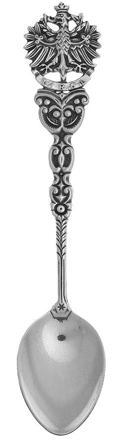 International Souvenir Spoons Tyrol (Austria) - No Box by Unknown Mfg Silver-1