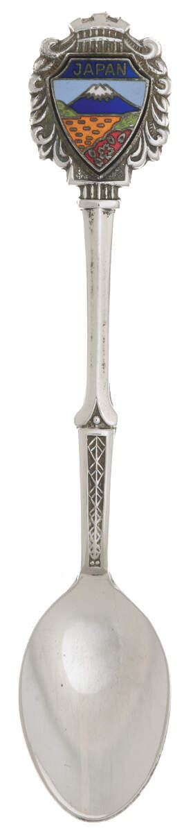 International Souvenir Spoons Japan - No Box by Unknown Mfg Silver-1