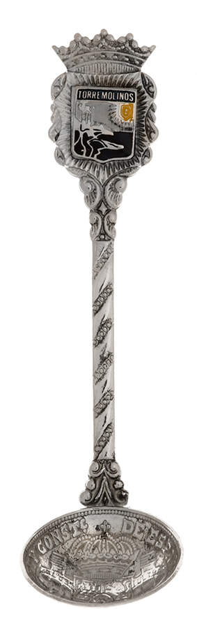 Souvenir & Collector Spoons Torre Molinos Mini-Ladle - No Box by Unknown Mfg Silver-1