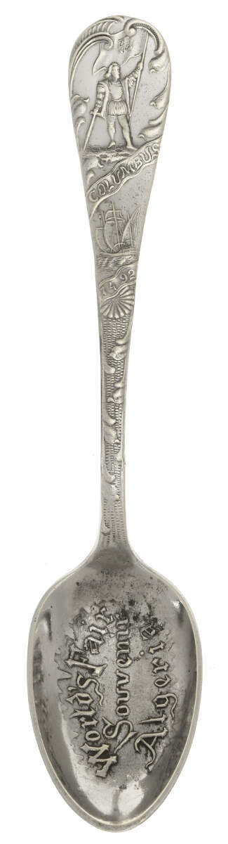 Souvenir Spoons (Silverplate) World's Fair-Algeria - No Box by U.S. Sterling-1