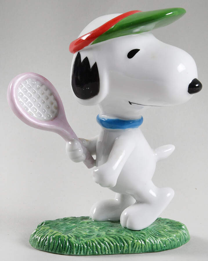 Snoopy Figurines Tennis - No Box by United Feature Syndicate-1
