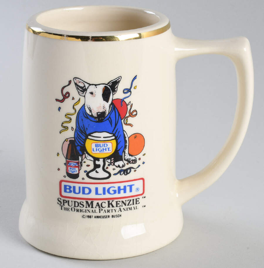 Unknown Manufacturer Steins Spuds Mackenzie-Original Party Animal - No Box by Unknown Manufacturer-1
