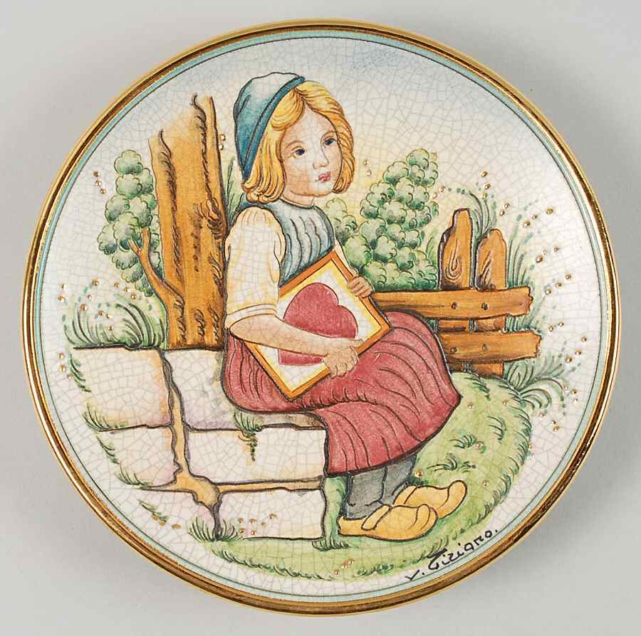 Valentines Day Plate Gretel - Boxed by Veneto Flair-1