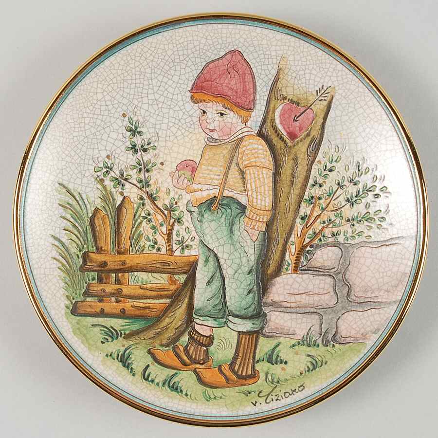 Valentines Day Plate Hansel - Boxed by Veneto Flair-1