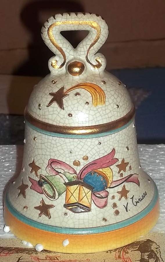 Christmas Bell Christmas Bell-1974 - Boxed by Veneto Flair-1