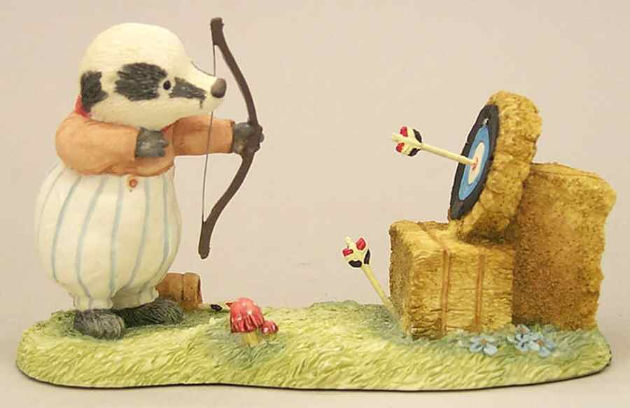 Foxwood Tales-Figurines Jeremy Badger-Bull's Eye - Boxed by Villeroy & Boch-1