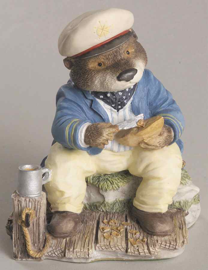 Foxwood Tales-Figurines Captain Otter - No Box by Villeroy & Boch-1