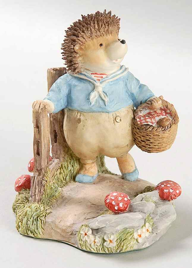 Foxwood Tales-Figurines Willy Hedgehog-Picnic At Foxwood - Boxed by Villeroy & Boch-1