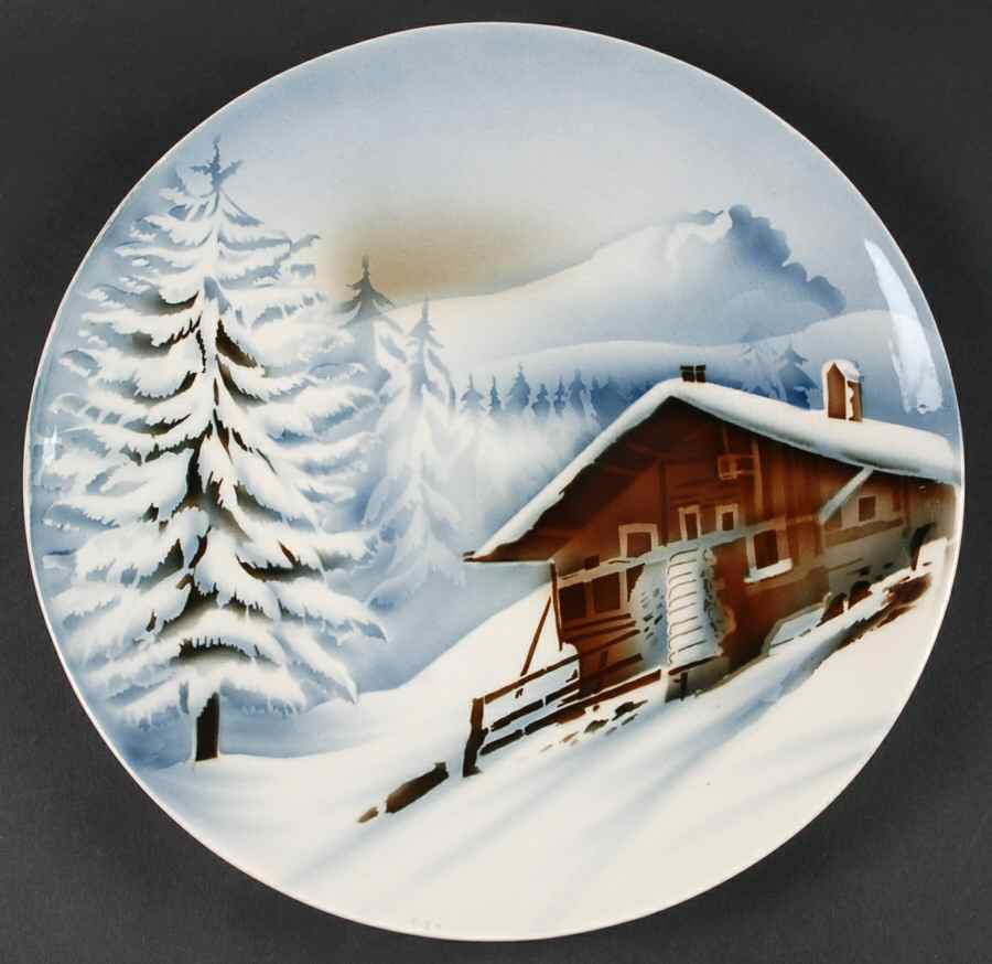 Villeroy & Boch Plate House In Snow - No Box by Villeroy & Boch-1