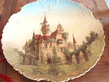 Villeroy & Boch Plate Castle-Wall Plate - No Box by Villeroy & Boch-1