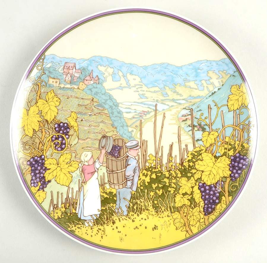Life In Nature Wine Grove In Autumn - Boxed by Villeroy & Boch-1