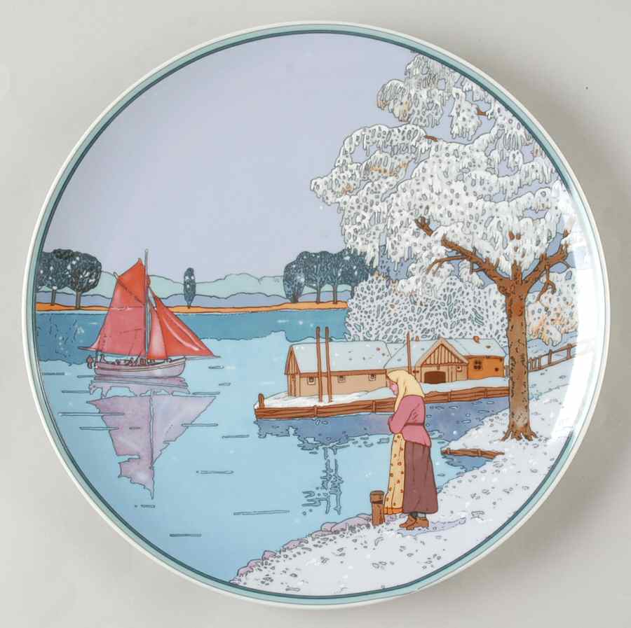 Life In Nature Fisherman In Winter - No Box by Villeroy & Boch-1