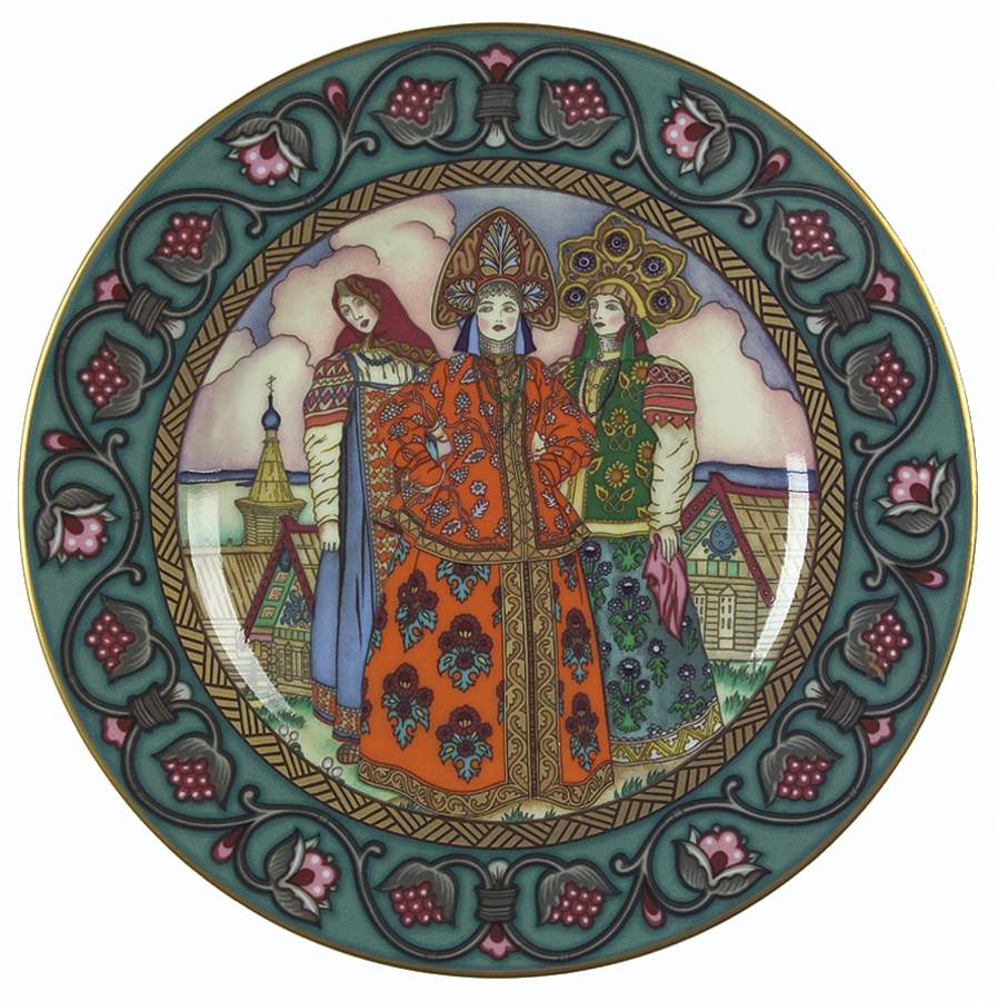 Russian Fairy Tales-The Snow Maiden Vassilissa & Her Stepsisters - Boxed by Villeroy & Boch-1