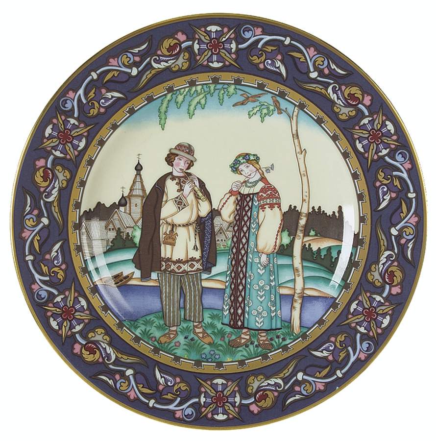Russian Fairy Tales-The Snow Maiden Snegurochka & Lel The Shepherd Boy - Boxed by Villeroy & Boch-1