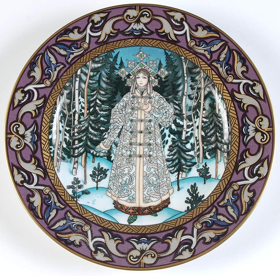Russian Fairy Tales-The Snow Maiden Snegurochka - No Box by Villeroy & Boch-1