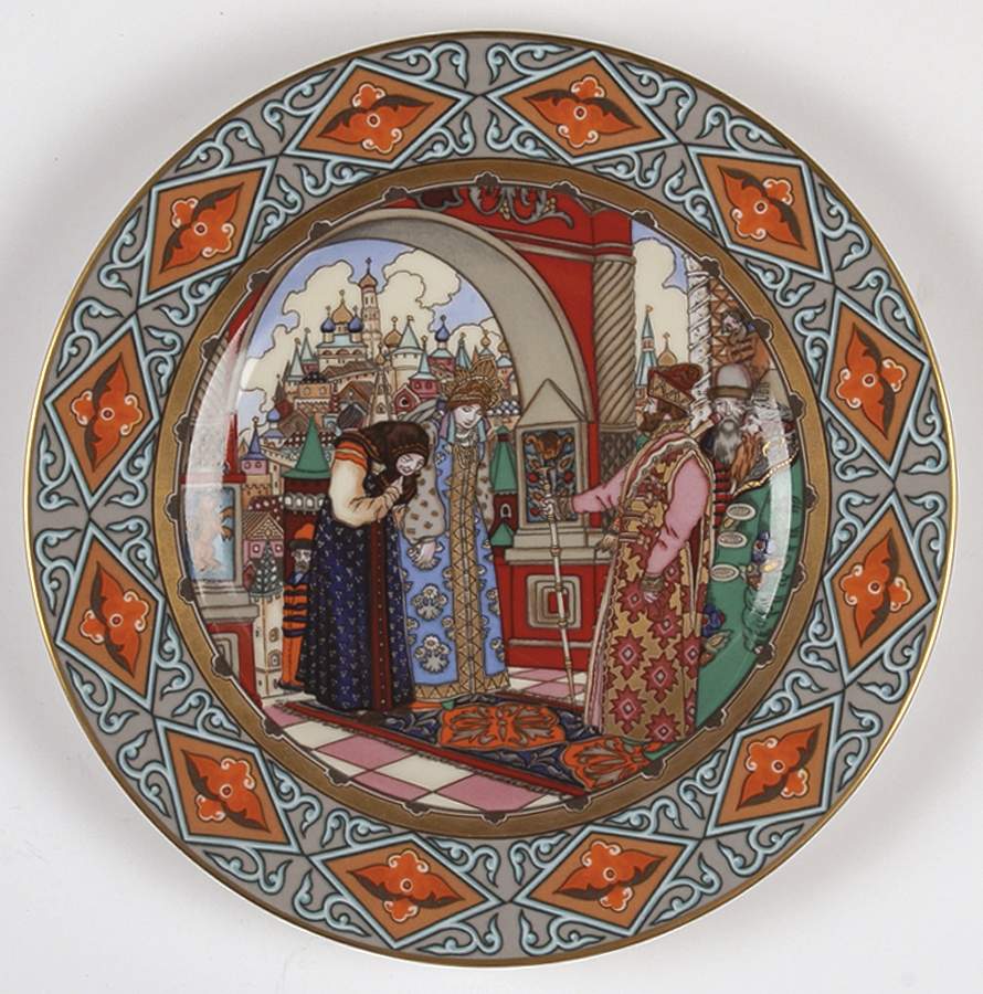 Russian Fairy Tales-The Snow Maiden Vassilissa The Fair - Boxed by Villeroy & Boch-1