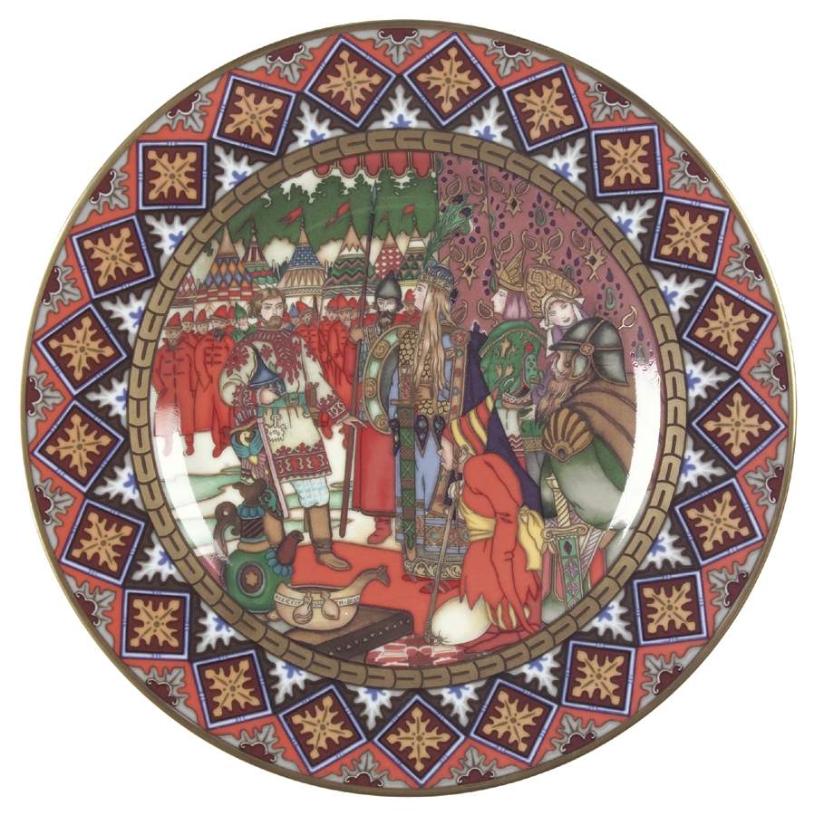 Russian Fairy Tales-The Snow Maiden Maria Morevna & Tsarevich Ivan - Boxed by Villeroy & Boch-1