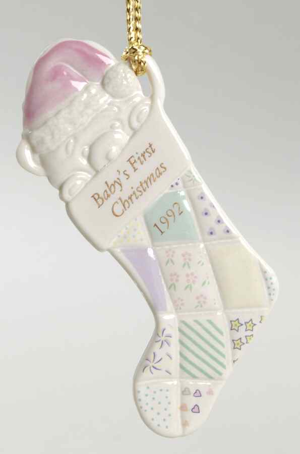 Baby's First Christmas  Stocking - No Box by Villeroy & Boch-1