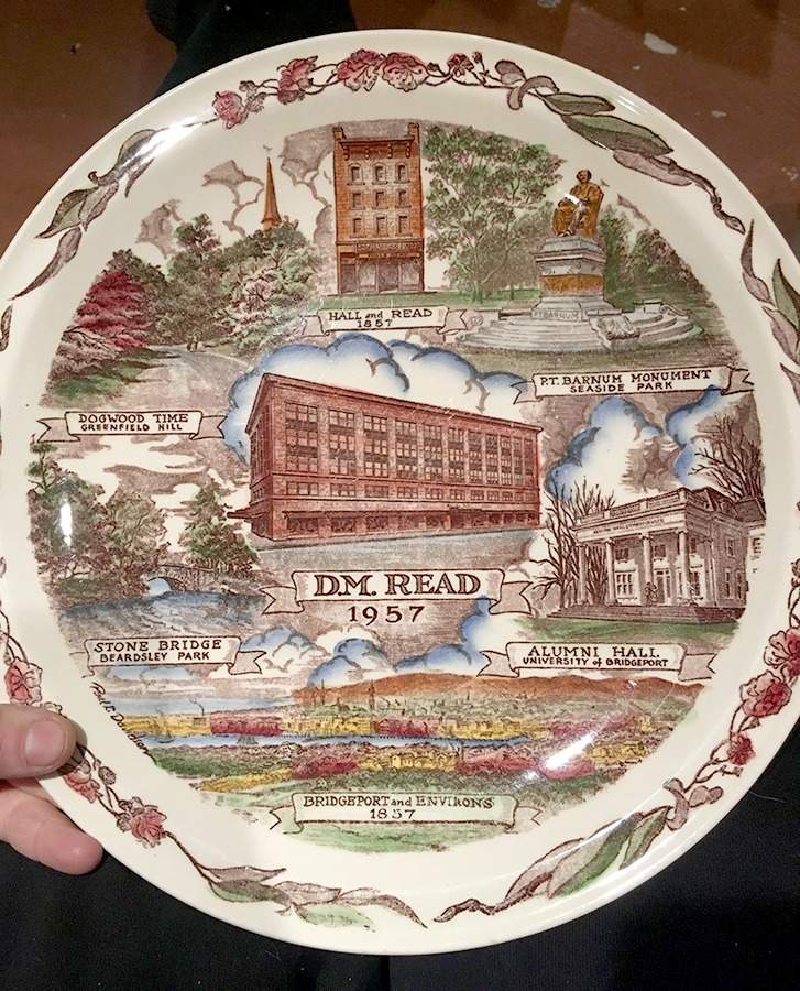 Vernon Kilns Plate D.M. Read - No Box by Vernon Kilns-1