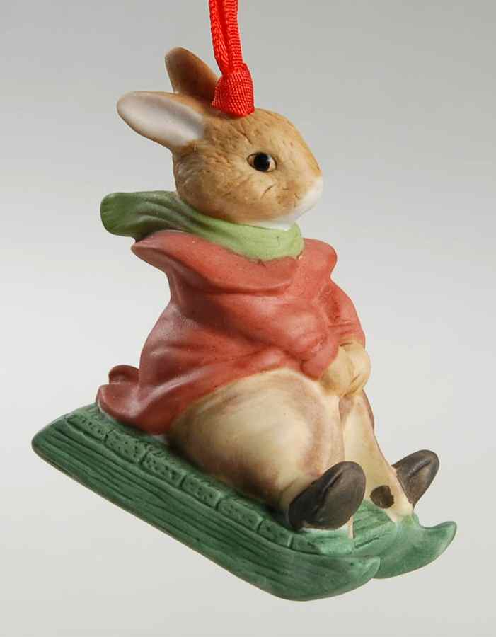 Foxwood Tales-Ornaments Rue Rabbit's Sledge - No Box by Villeroy & Boch-1