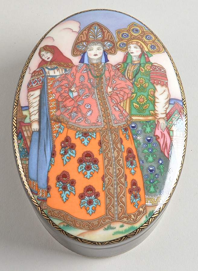 Russian Fairy Tales-Box Vassilissa  And Her Step Sisters - No Box by Villeroy & Boch-1