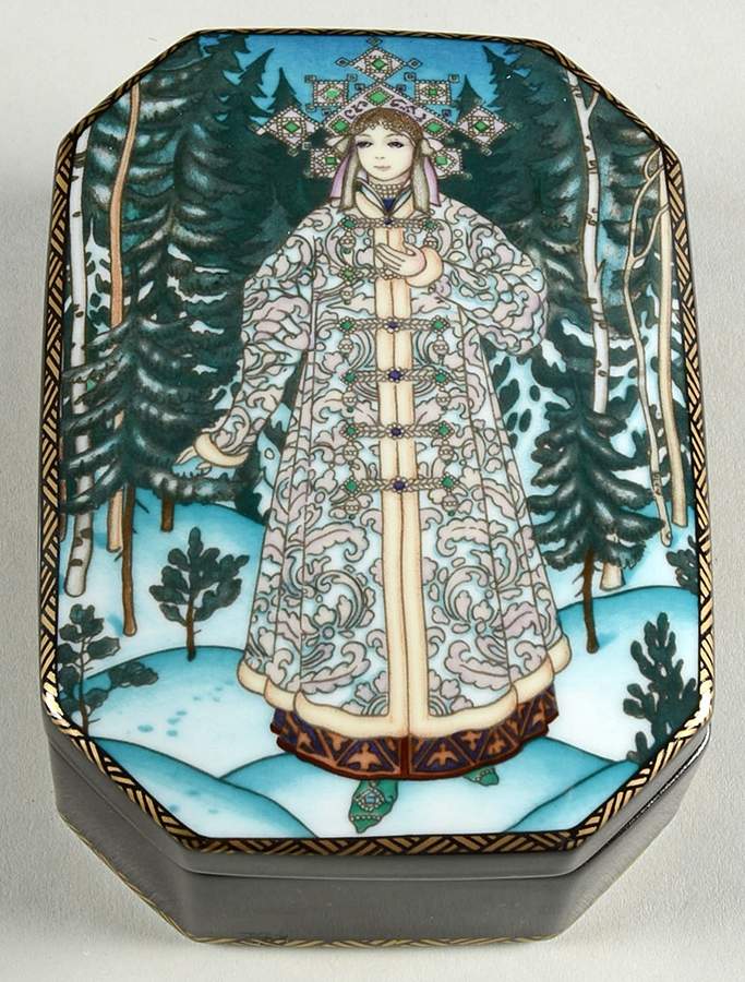 Russian Fairy Tales-Box Snegurochka-Snow Maiden-Die Schneekonigi - Boxed by Villeroy & Boch-1