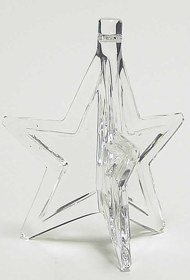 Val St. Lambert Christmas Ornament Star - No Box by Val St Lambert-1