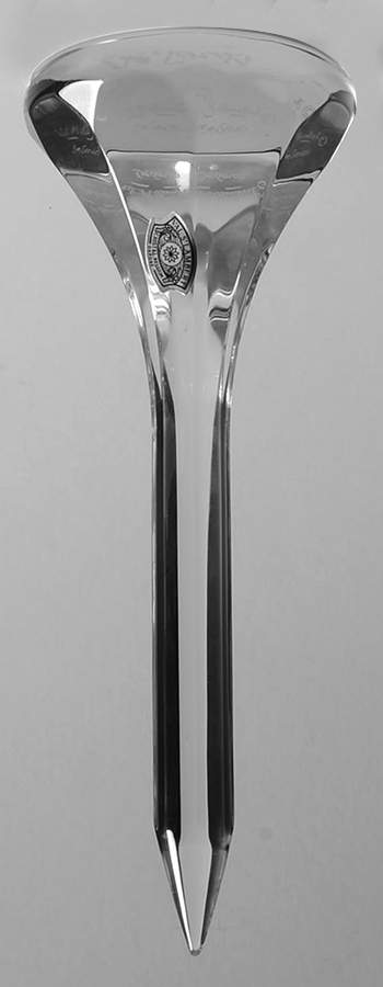 Val St. Lambert Figurines Golf Tee - Boxed by Val St Lambert-1