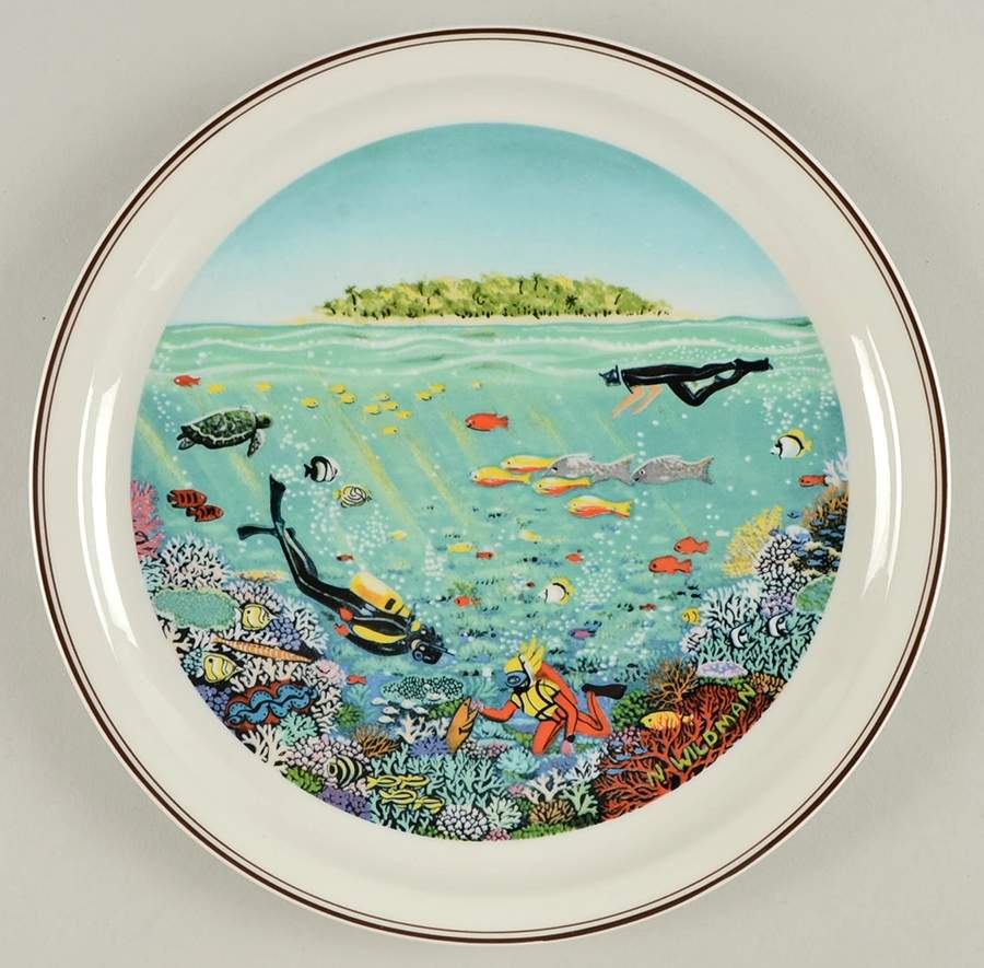 Scenes of Australia Great Barrier Reef - Boxed by Villeroy & Boch-1