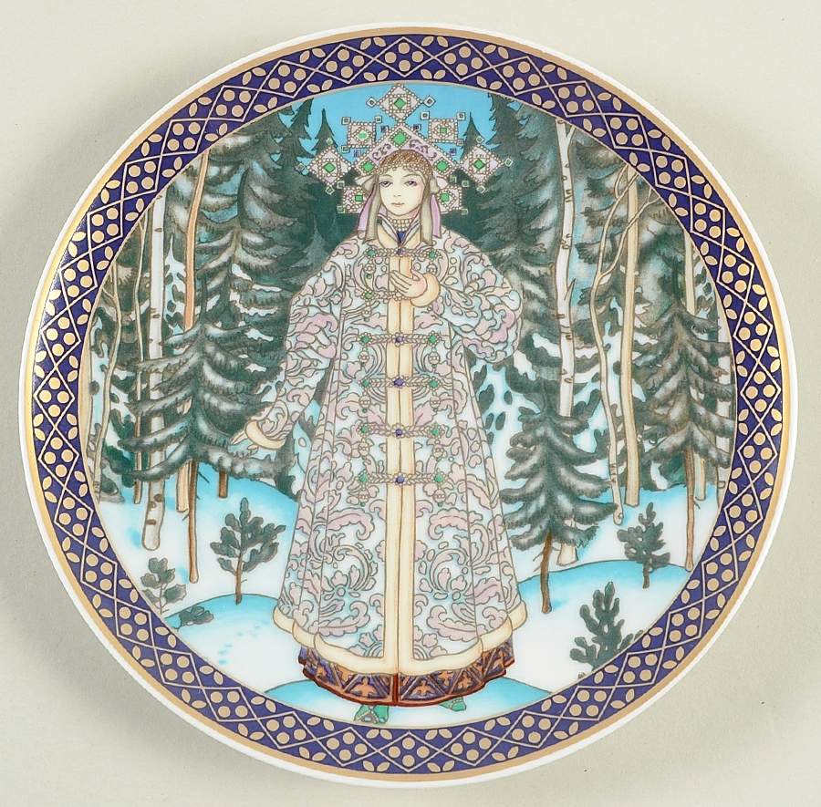Russian Fairy Tales #2 Snegurochka-Snowmaiden - No Box by Villeroy & Boch-1