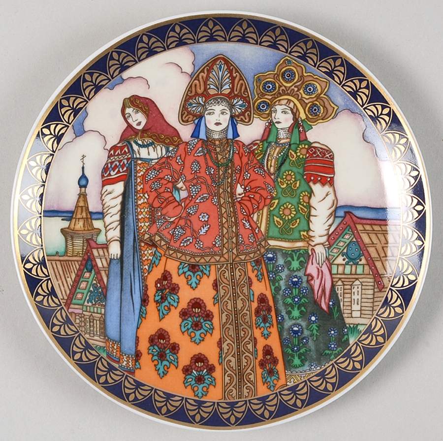 Russian Fairy Tales #2 Vassilissa  And Her Stepsisters - Boxed by Villeroy & Boch-1