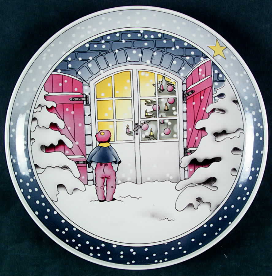 Christmas Plate Series #2 Christmas Eve - Boxed by Villeroy & Boch-1