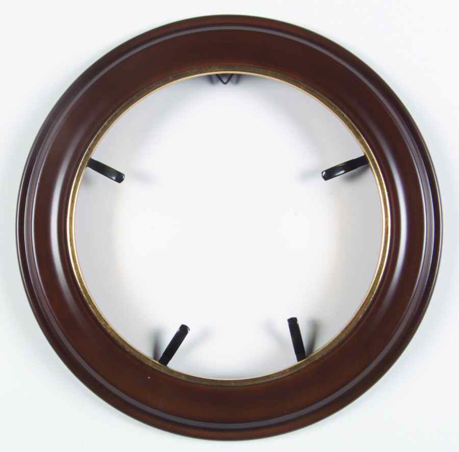 Van Hygan & Smythe Plate Accessories Woodridge Walnut-Gold Accent - No Box by Van Hygan & Smythe-1