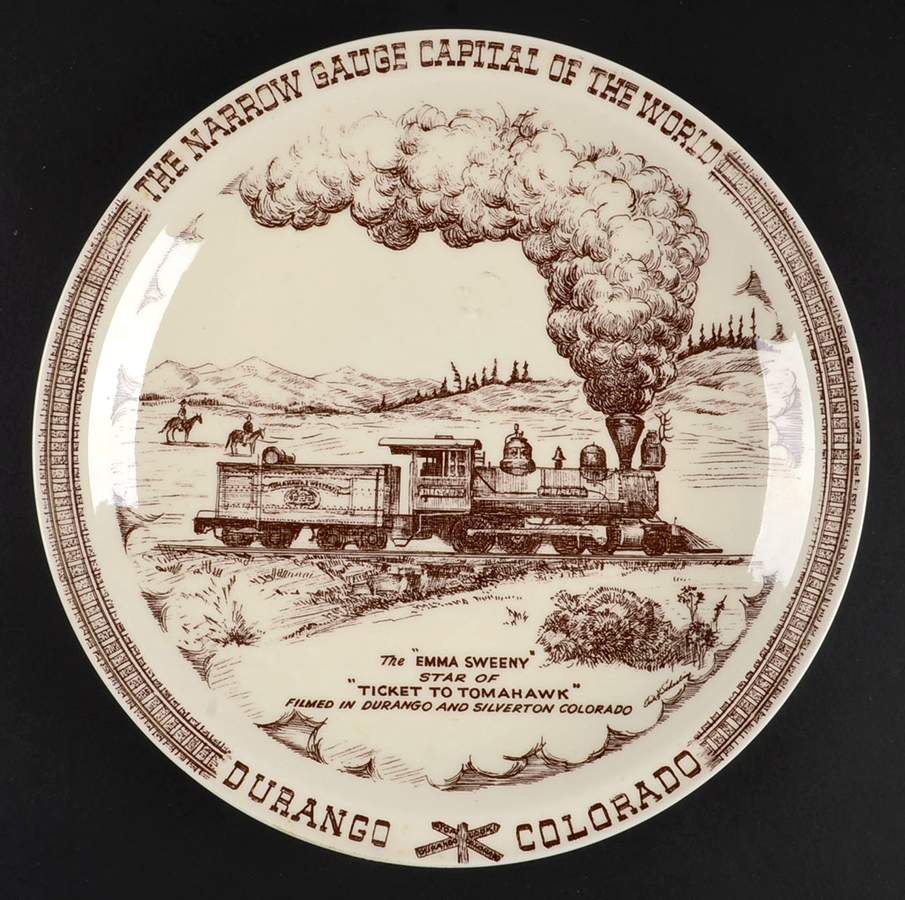 Railroad The Emma Sweeney-Durango, Colorado - No Box by Vernon Kilns-1