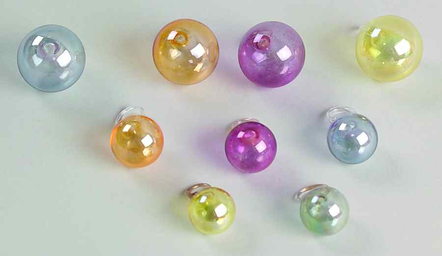 Vietri Crystal Christmas Ornament Set Of Nine Mini Ornaments - No Box by Vietri-1