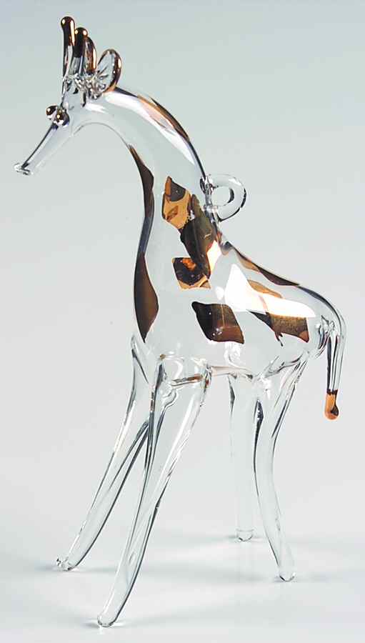 Vietri Crystal Christmas Ornament Giraffe - No Box by Vietri-1