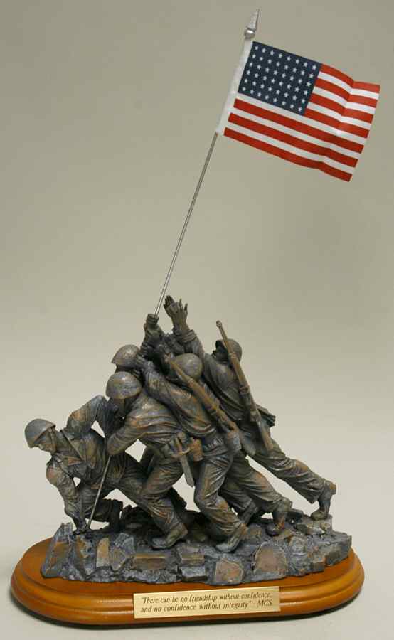 American Heroes Iwo Jima Memorial - With Box by Vanmark-1