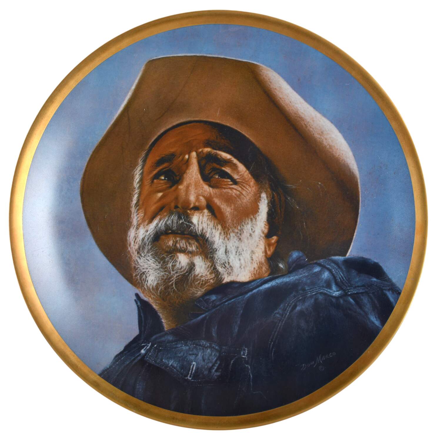 Viletta Single Edition Plate The Living Legend - Boxed by Viletta-1