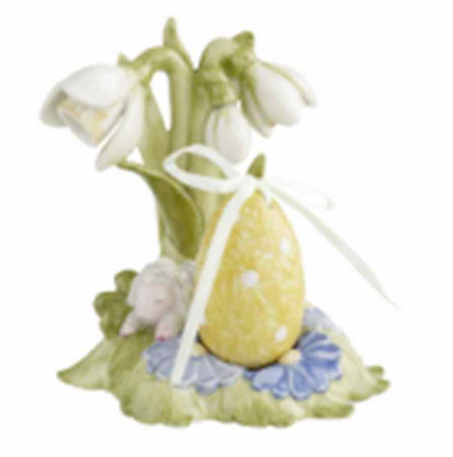 Bunny Family Snowdrop With Sheep - No Box by Villeroy & Boch-1
