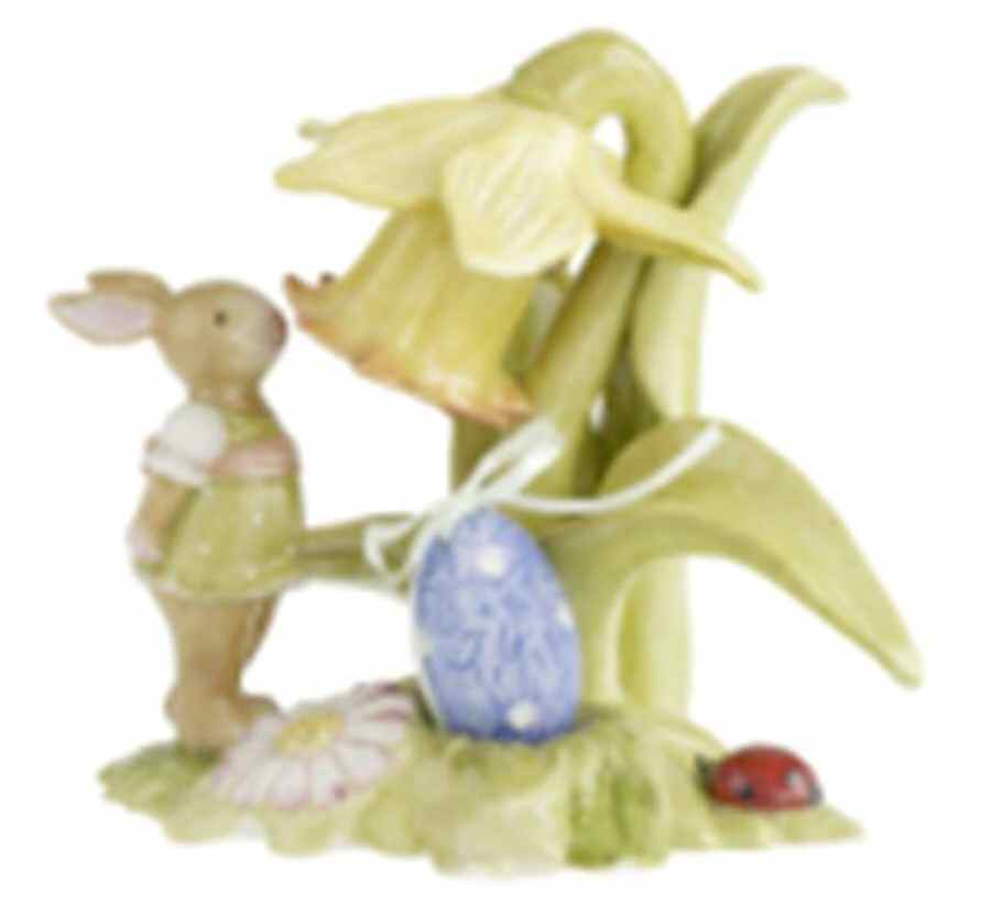 Bunny Family Bunny Girl With Daffodil - Boxed by Villeroy & Boch-1