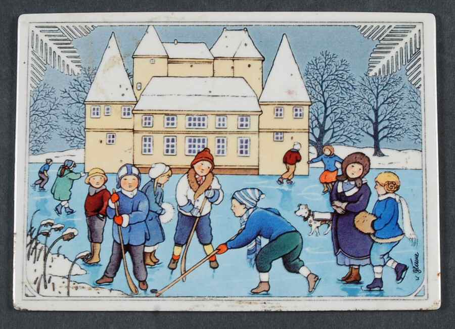 Vilbocard Ice Skating - No Box by Villeroy & Boch-1
