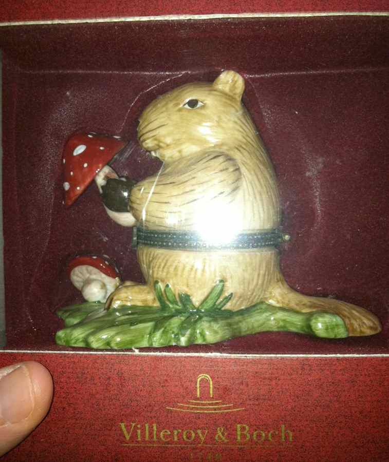 Winter Friends Marmot (Woodchuck) - No Box by Villeroy & Boch-1