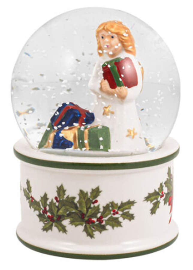 Christmas Toys Small Snow Globe: Angel - Boxed by Villeroy & Boch-1