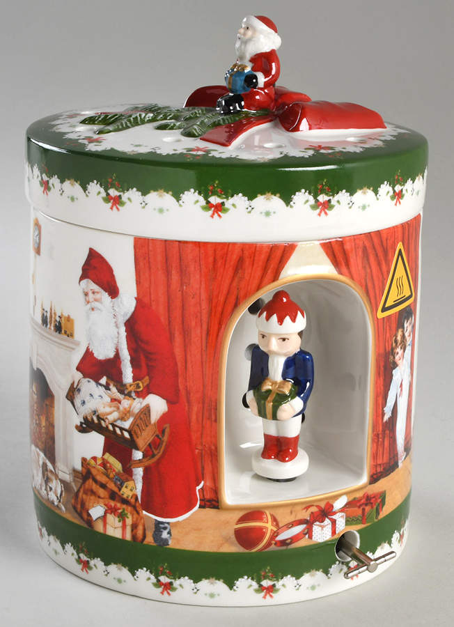 Christmas Toys Gift Box-Round/Santa Brings Gifts - Boxed by Villeroy & Boch-1