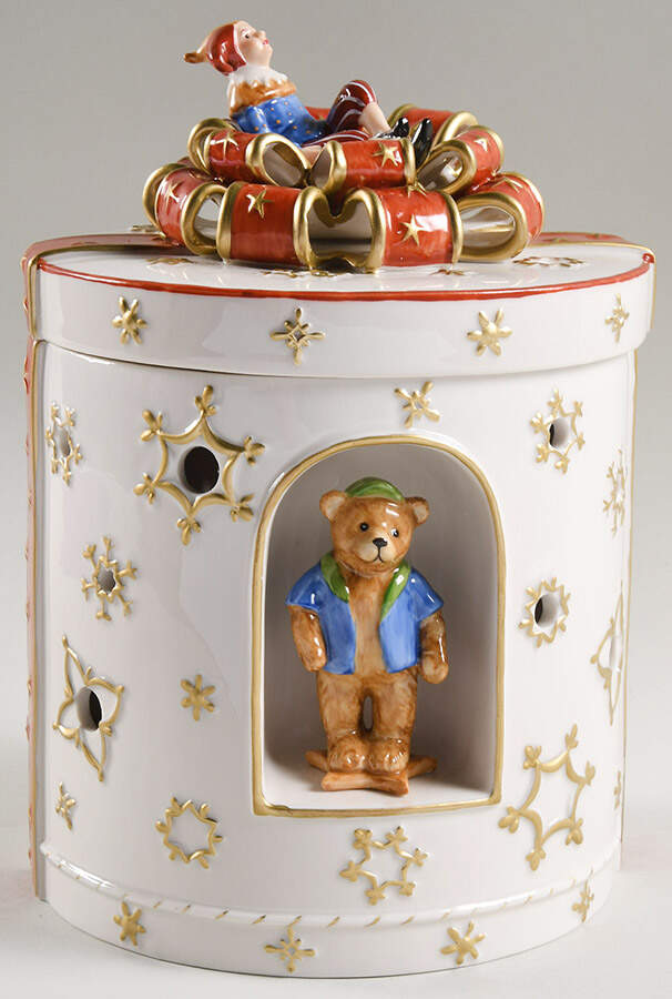 Christmas Toys Christmas Present Candle Holder  - Boxed by Villeroy & Boch-1