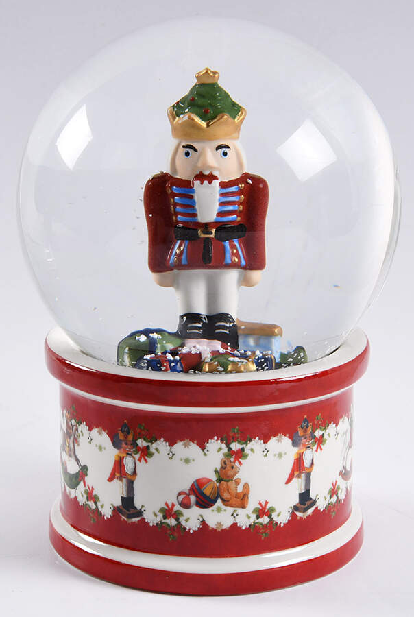 Christmas Toys Lg Snow Globe-Nutcracker - Boxed by Villeroy & Boch-1