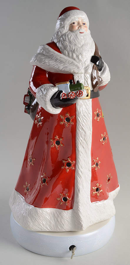 Christmas Toys Memories Santa Figurine - Musical - No Box by Villeroy & Boch-1