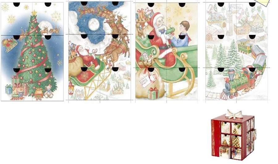 Christmas Toys Memories Advent Calendar - North Pole Express - Boxed by Villeroy & Boch-1
